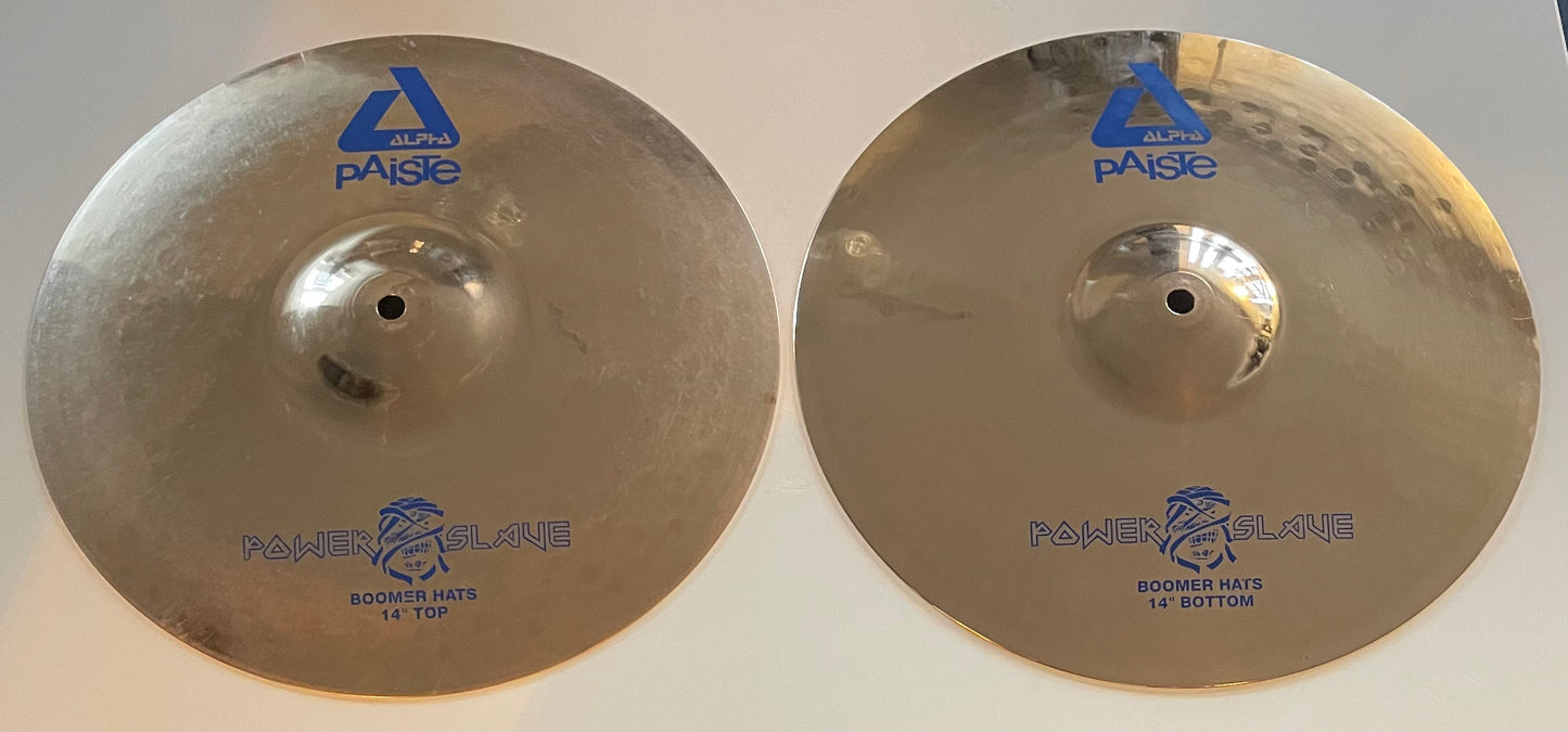 14" Paiste Alpha 'Powerslave' Boomer Hats