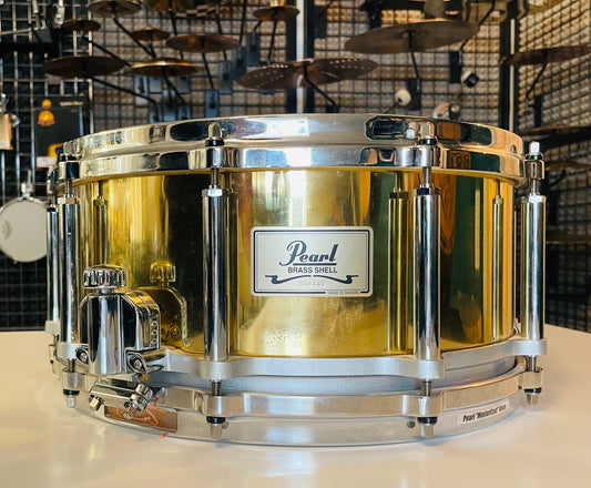 14" x 6,5" Pearl Free Floating Messing